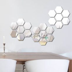 Hexagonal em Acrílico