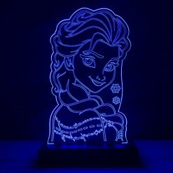 Abajur Elsa Frozen