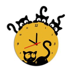 Relógio de Gatinhos