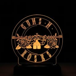 Abajur Guns n Roses