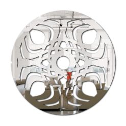 Espelho Mandala Abstrato em Acrílico