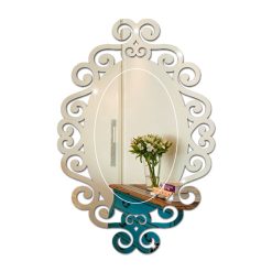 Espelho Oval Arabesco