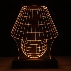 Abajur Luminária Silhueta