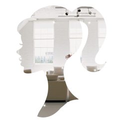 Espelhos Decorativos Barbie Silhueta