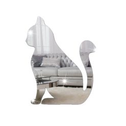 Espelho Decorativo Gato Sentado
