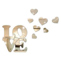 Espelho Decorativo Em Acrílico Love