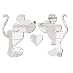 Espelho Decorativo Mickey Minnie