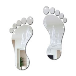 Espelho Em Acrílico Formato Pé